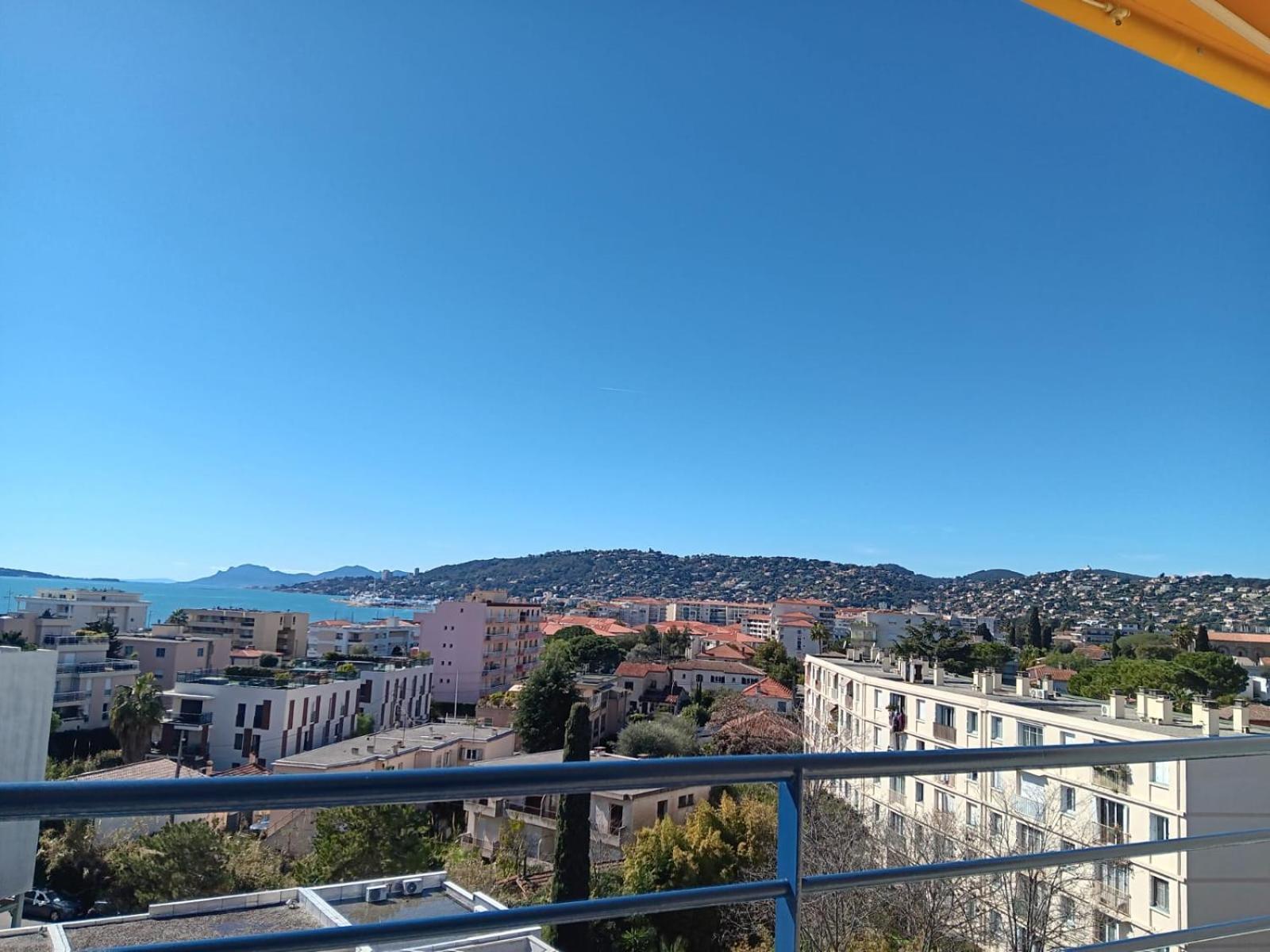 3 Pieces Vue Mer - Clim - 5 Min De La Plage A Pied Antibes Kültér fotó